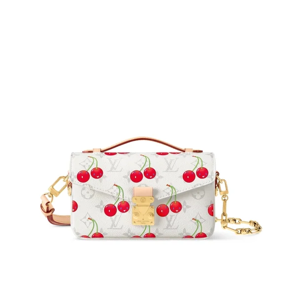 Louis Vuitton X Murakami Final Chapter Cherry Print Crossbody Set-NWT-FULL INCLU - Picture 1 of 3